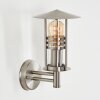 Forli outdoor wall light stainless steel, transparent, clear, 1-light source