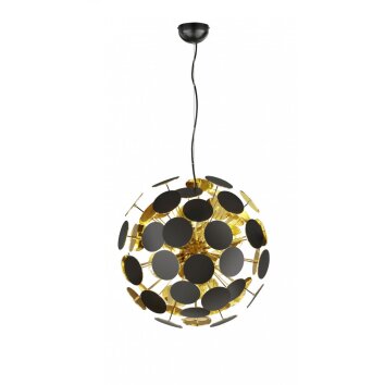 Trio DISCALGO pendant light black, 6-light sources