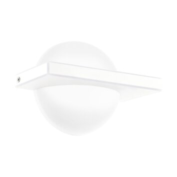 Eglo BOLDO wall light LED white, 1-light source