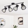 GAINESVILLE Ceiling Light black, 4-light sources