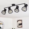 GAINESVILLE Ceiling Light black, 4-light sources