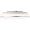 Brilliant VISITATION Ceiling Light LED silver, 1-light source, Remote control, Colour changer