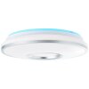 Brilliant VISITATION Ceiling Light LED silver, 1-light source, Remote control, Colour changer