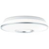 Brilliant VISITATION Ceiling Light LED silver, 1-light source, Remote control, Colour changer