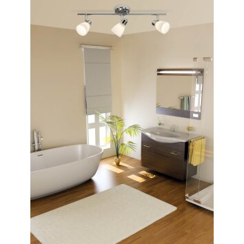 Brilliant KENSINGTON spotlight chrome, 3-light sources