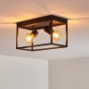 Ryssby Ceiling Light black, 2-light sources