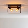 Ryssby Ceiling Light black, 2-light sources