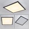 SALMI Ceiling Light LED black, white, 1-light source