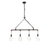 Lutec AMACORD Pendant Light brown, 4-light sources