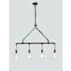 Lutec AMACORD Pendant Light brown, 4-light sources