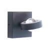 Wall Light Paul Neuhaus Q-MIA LED anthracite, 2-light sources, Remote control