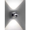 Wall Light Paul Neuhaus Q-MIA LED anthracite, 2-light sources, Remote control
