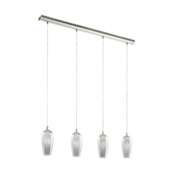 Eglo FARSALA pendant light LED matt nickel, 4-light sources