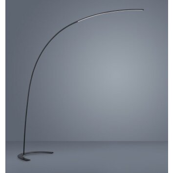 Trio SHANGHAI floor lamp LED black, 1-light source