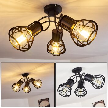 GAINESVILLE Ceiling Light black, 3-light sources