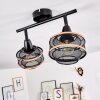 LIMASSOL Ceiling Light black, 2-light sources