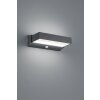 Trio CUANDO Outdoor Wall Light LED anthracite, 1-light source, Motion sensor
