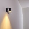 FROSLEV Outdoor Wall Light LED black, 1-light source