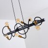 Hovslund Pendant Light black-gold, 6-light sources