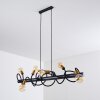 Hovslund Pendant Light black-gold, 6-light sources