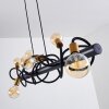 Hovslund Pendant Light black-gold, 6-light sources