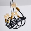 Hovslund Pendant Light black-gold, 6-light sources
