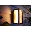 Philips HUE AMBIANCE WHITE & COLOR IMPRESS Wall Light LED black, 1-light source, Colour changer