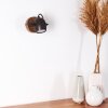 KUAH Wall Light black, 1-light source