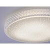 Leuchten Direkt LS-FRIDA Ceiling Light LED transparent, clear, 1-light source, Remote control, Colour changer