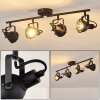 JONSERED Ceiling Light LED black, 4-light sources