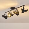 JONSERED Ceiling Light LED black, 4-light sources
