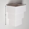 Putina Wall Light white, 1-light source