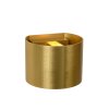 Lucide XIO wall spotlight gold, 1-light source