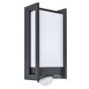 Lutec QUBO Outdoor Wall Light LED anthracite, 1-light source