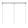 Lucide ERYN Pendant Light chrome, 3-light sources
