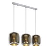 Lucide ERYN Pendant Light chrome, 3-light sources