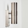 SATAVA outdoor wall light LED matt nickel, 2-light sources