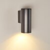 BRACHY Outdoor Wall Light LED black, 2-light sources