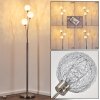 Bernado Floor Lamp matt nickel, 3-light sources