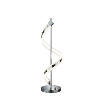 Trio Sydney table lamp LED chrome, 1-light source