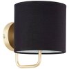 Brilliant CLARIE Wall Light brass, 1-light source