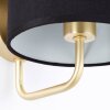 Brilliant CLARIE Wall Light brass, 1-light source