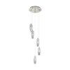 Eglo FARSALA pendant light LED matt nickel, 5-light sources