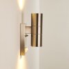 BRACHY Outdoor Wall Light stainless steel, 2-light sources, Motion sensor