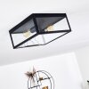 MOATIZE Ceiling Light black, 2-light sources