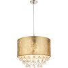 Globo AMY pendant light matt nickel, 1-light source