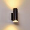 Outdoor Wall Light Froslev LED black, 2-light sources