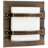 Albert 262 outdoor wall light brown, brass, 1-light source
