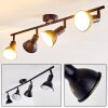 POLMAK Ceiling light black-gold, 4-light sources