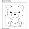 Lucide DODO BEAR Table Lamp LED white, 1-light source
